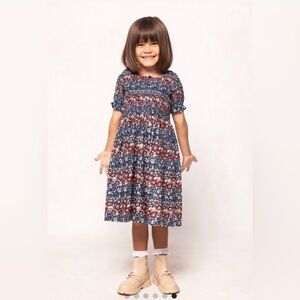 Ivy City Co Mini Parker dress in dusk floral medley - SOLD OUT ONLINE